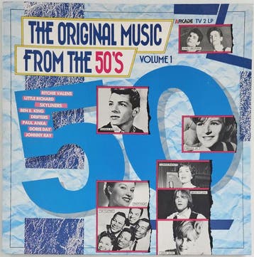LP gebruikt - Various - The Original Music From The 50s..., Verzenden, Zo goed als nieuw, Overige formaten