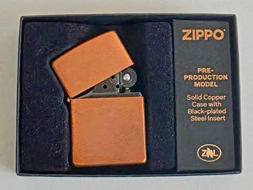 Zippo - Aansteker - Koper, Nieuw