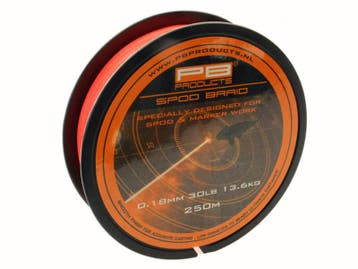 Spod & Marker Braid 250 m. 0,18 mm 30 lb Fluo Oranje PB, Watersport en Boten, Hengelsport | Karpervissen, Verzenden, Nieuw, Vislijn