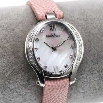 Geovani - Swiss Made Diamond Watch - GOL590-SL-D-7 - Zonder, Nieuw