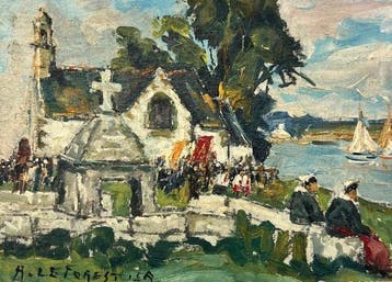 René le Forestier (1903-1972) - La Bretagne