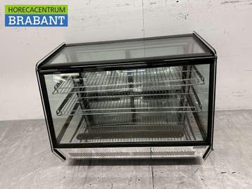 HCB Luxe koelvitrine Gebaksvitrine 160 liter 230V Horeca, Ophalen of Verzenden, Nieuw in verpakking
