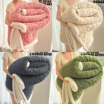 Luxe Verzwaarde Deken 3 kg Sherpa Jacquard, Verzenden, Nieuw
