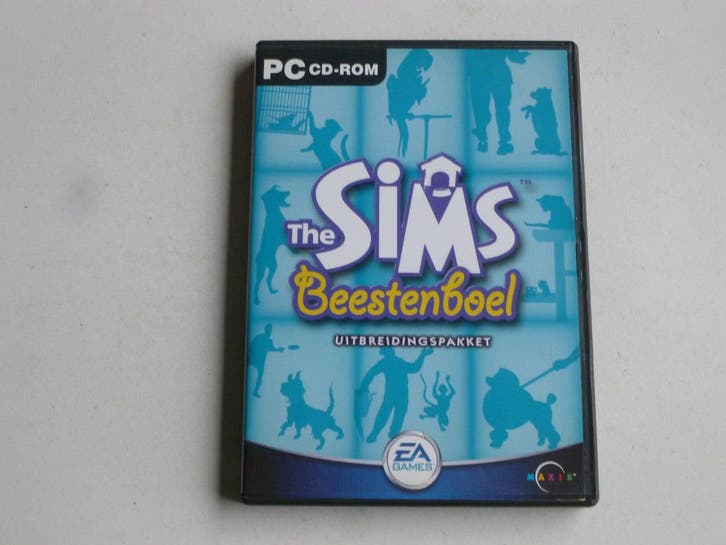 The Sims Beestenboel / Uitbreidingspakket PC 2CD Rom, Cd's en Dvd's, Dvd's | Overige Dvd's, Zo goed als nieuw, Ophalen of Verzenden