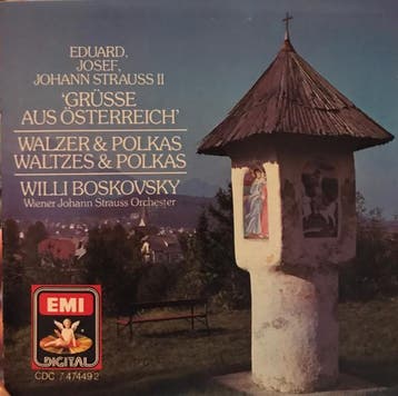 Wiener Johann Strauss Orchestra, Willi Boskovsky - Grüsse Au, Ophalen of Verzenden, Gebruikt