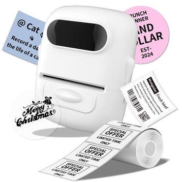Draagbare Handheld Label Maker Stickerprinter DIY Labels, Verzenden, Nieuw