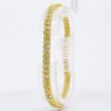 Zonder minimumprijs - Armband - 14 karaat Geel goud -, Nieuw