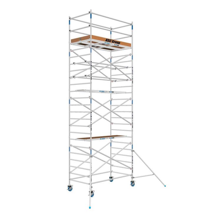 ASC Rolsteiger 135 x 8.2 mtr werkhoogte 2.0, Doe-het-zelf en Verbouw, Steigers, Rolsteiger of Kamersteiger, Nieuw, 5 meter of hoger