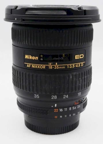 Nikon AF 18-35mm F/3.5-4.5 D ED OCCASION, Audio, Tv en Foto, Fotografie | Lenzen en Objectieven, Ophalen of Verzenden, Gebruikt