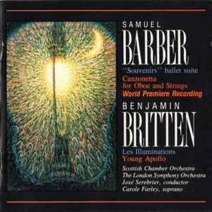 cd - Samuel Barber - Barber/Canzonetta, Britten/Les Illum..., Cd's en Dvd's, Cd's | Overige Cd's, Zo goed als nieuw, Verzenden