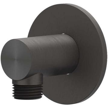 IVY Wanduitlaat 1/2 inch - RVS 316 Geborsteld Carbon Black, Ophalen of Verzenden, Nieuw