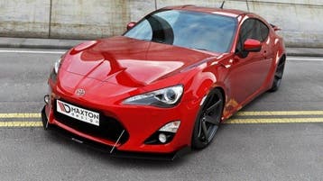 Maxton Voorspoiler / Splitter TOYOTA GT86 (met spoilers), Verzenden