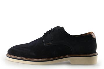 Loff 1881 Veterschoenen in maat 43 Blauw, Zo goed als nieuw, Loff 1881, Veterschoenen, Verzenden