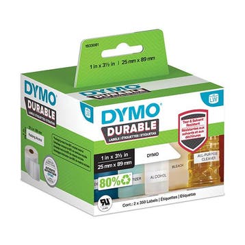 Dymo 1933081 / 22112285 duurzame magazijnetiketten, Verzenden, Nieuw, Dymo