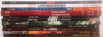 9 Tigres / Live War Heroes / Rage / diverses séries - 12x C, Boeken, Nieuw