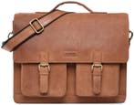 Schouder- laptoptas LEABAGS (model Miami), Ophalen of Verzenden, Nieuw