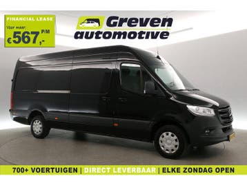 Mercedes-Benz Sprinter 317 CDI L3H2 170PK | Automaat |, Automaat, Euro 6, Zwart, Mercedes-Benz