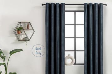 Lifa Living Fluwelen Gordijn - 100% Verduisterend - 150 ×, LIFA Living, Verzenden, Nieuw