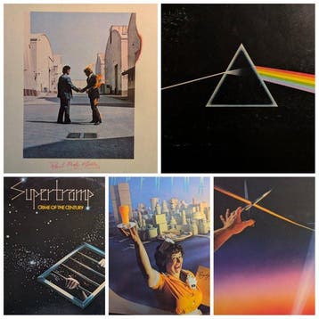 Pink Floyd, Supertramp - 5 album - Diverse titels - LP, Nieuw in verpakking