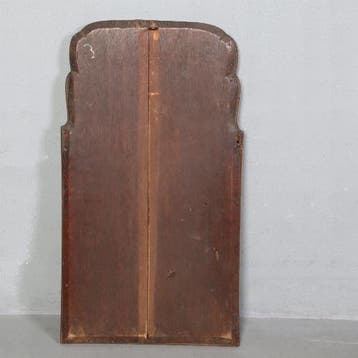 Soesterspiegel simpel en elegant noten ca 1790 No440421 Hoog, Antiek en Kunst, Ophalen of Verzenden