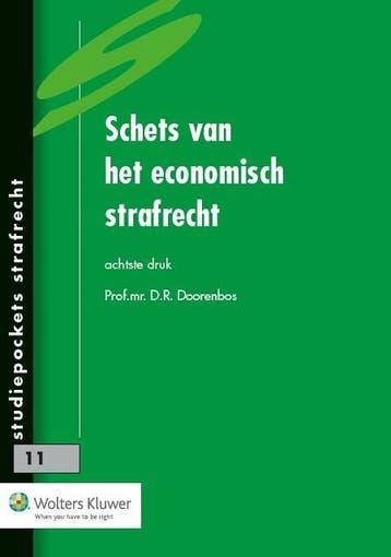 Schets Van Het Economisch Strafrecht | Nieuw, Ophalen of Verzenden, Nieuw, D.R. Doorenbos