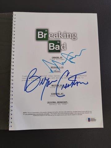 Breaking Bad - Pilot Episode Full Script – Bryan Cranston &, Nieuw