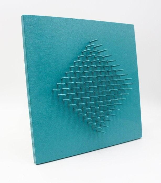Alessandro Padovan (1983) - BERNARD AUBERTIN 2.0 (TURQUOISE), Antiek en Kunst, Kunst | Designobjecten