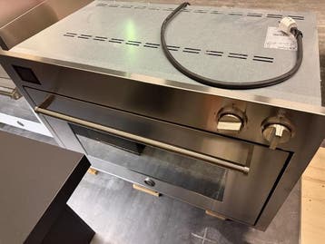 €999 Steel EQFE9 Enfasi inbouwoven SHOWROOMMODEL DHZ004S, Ophalen of Verzenden, Nieuw