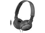 Sony Mdr-zx110ap Zwart, Audio, Tv en Foto, Koptelefoons, Verzenden, Nieuw, Op oor (supra aural), Sony