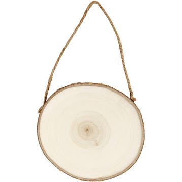 Deurschild, d 12-14 cm, dikte 1,5 cm, 1 stuk, Nieuw