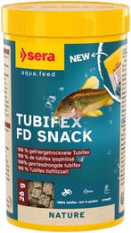 Sera Tubifex FD Snack (Natuur en insectenvoer), Ophalen of Verzenden, Nieuw, Overige typen