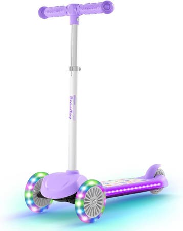 Kinderstep - 3 wielen - Kinder step - LED Wielen - Verstelba, Verzenden, Zo goed als nieuw