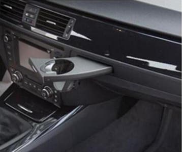 BMW 3-Serie E90 bekerhouder vooraan links zwart, Nieuw, BMW