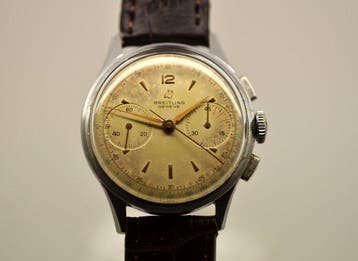 Breitling - Chronograph Geneve Vintage - 760 - Heren - 1946, Nieuw