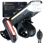 LUMORIA LED Fietsverlichting Set - 2026 Edition, Fietsen en Brommers, Fietsaccessoires | Fietsverlichting, Waterbestendig, Verlichtingsset