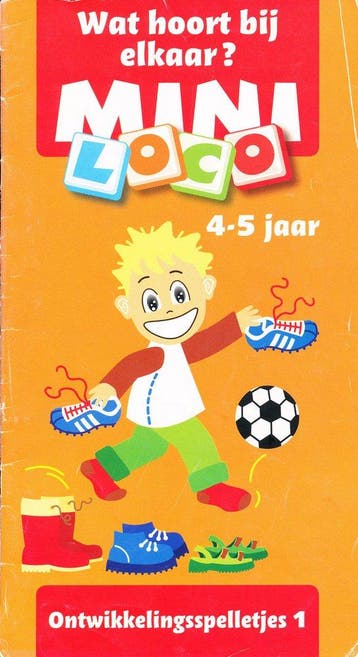 Mini Loco ontwikkelingsspelletjes 1 Wat hoort bij elkaar (4-, Verzenden, Nieuw