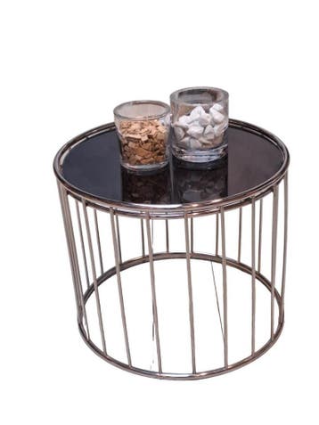 Salontafels Glas & Metaal | 25 stuks | magazijn Nijmegen, Rond, Nieuw, 55 tot 75 cm, Glas
