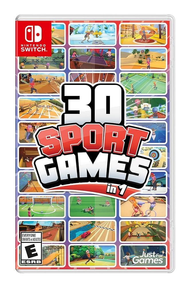 Switch 30 Sport Games in 1, Spelcomputers en Games, Spelcomputers | Nintendo Switch, Zo goed als nieuw, Verzenden