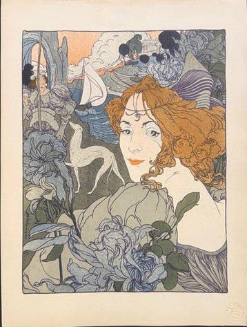 Georges de Feure (1868-1943) - Retour, de « LEstampe