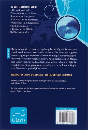 Het monster uit de diepte / Dolfijnenkind / 2 9789044807868, Boeken, Verzenden, Gelezen, Patrick Lagrou
