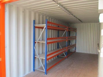 Container met Stelling + Elektra | Praktisch | Snel Geleverd