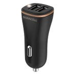 USB autolader | Duracell (2x USB A, 30W), Verzenden, Nieuw