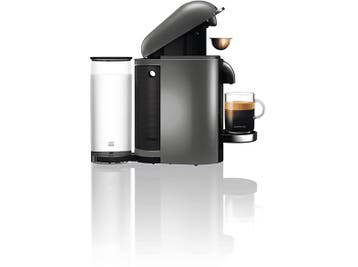 Krups -  Nespresso Vertuo Plus Capsulemachine Grijs, Verzenden, Nieuw, 1 kopje, Koffiepads en cups