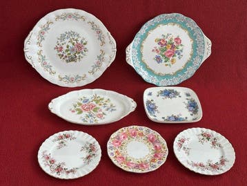 Royal Albert - Taart/Gebakschalen - Eetservies (7) - Royal