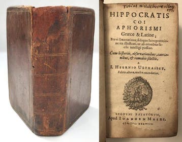Hippocrates of Kos - Hippocratis coi Aphorismi Graece &