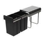 Wesco Double Boy Eco inbouwafvalemmer, inhoud 2 x 15 lit..., Nieuw