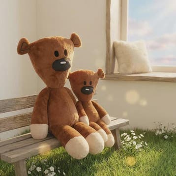 Mr. Bean Knuffelbeer Pluche Speelgoed - Zacht & Decoratief,