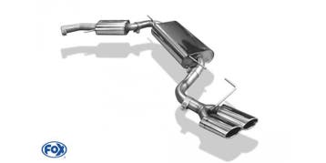 FOX VW T4 - 2.5l TDI Sidepipe bestaande uit eind- en voordem, Verzenden, Nieuw