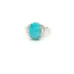 Zonder minimumprijs - Ring Zilver - 6.15ct. tw. -, Nieuw