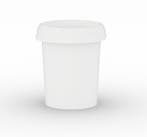 20 liter emmer met schroefdeksel wit